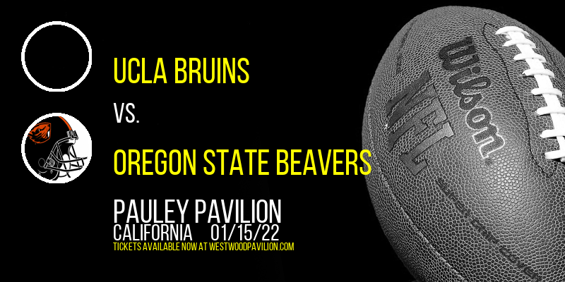 UCLA Bruins vs. Oregon State Beavers [CANCELLED] at Pauley Pavilion