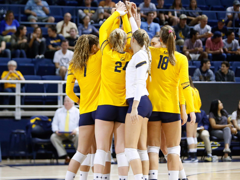 UCLA Bruins Women's Volleyball vs. California Golden Bears at Pauley Pavilion